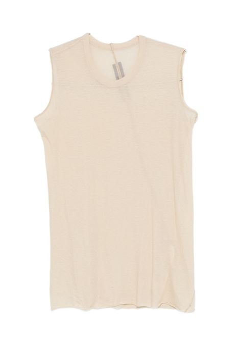 basiic sl t tank top man sand RICK OWENS | RU01F2151 UC138